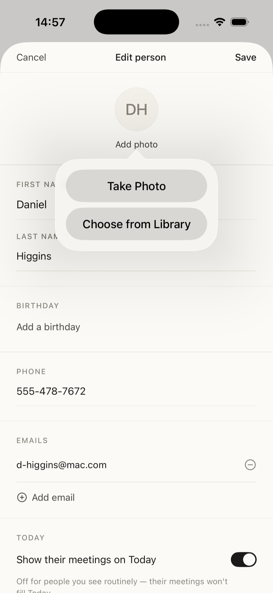 Add a photo